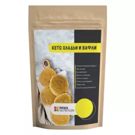 Смесь для кето-оладий и вафель из миндальной муки, 200 г, Newa Nutrition