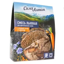 Смесь льняная для приготовления хлеба, 200 гр, Сила Алтая