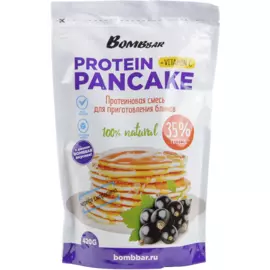 Смесь протеиновая для приготовления панкейков/блинов Черная смородина, 420 г, Bombbar