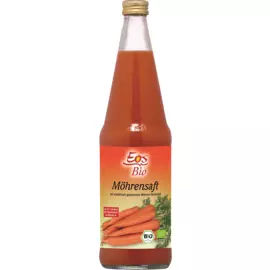 Сок Морковный, стеклянная бутылка, 700 мл, Eos Bio