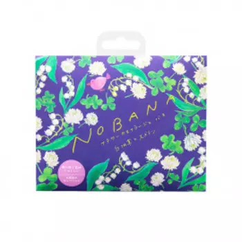 Соль-саше для ванн увлажняющая «Белый клевер и лилия» с ароматом цветущих лилий, Nobana, 30 гр, CHARLEY