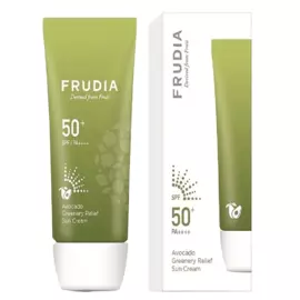 Солнцезащитный восстанавливающий крем с авокадо SPF50+/PA ++++, 50 г, Frudia