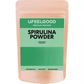 СПИРУЛИНА молотая, 100 г, Ufeelgood