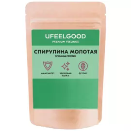 СПИРУЛИНА молотая, 200 г, Ufeelgood