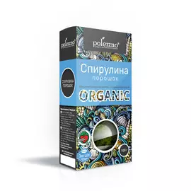 Спирулина порошок, 100 гр, polezzno