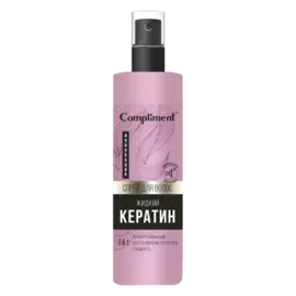 Спрей для волос 3в1 Жидкий кератин, 250 мл, Compliment