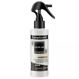 Спрей-лак для укладки волос, сильной фиксации, Pro-expert technics, 200мл, Compliment