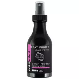 Спрей-праймер "Объем и блеск", 150 мл, CafeMIMI
