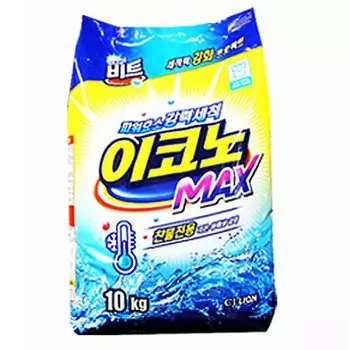 Стиральный порошок Beat EconoMax, мягкая упаковка, 10 кг, CJ Lion