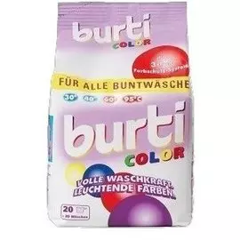Стиральный порошок для цветного и тонкого белья Burti Color, 1.5 кг, BURTI