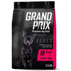 Сухой корм для щенков собак мелких и миниатюрных пород GRAND PRIX Small Junior, 2.5 кг, GRAND PRIX