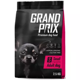 Сухой корм для взрослых собак мелких и миниатюрных пород GRAND PRIX Small Adult, 2.5 кг, GRAND PRIX
