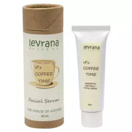 Сыворотка для лица «it`s coffee time» с кофеином, 30 мл, Levrana