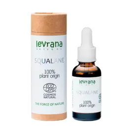 Сыворотка Squalane, 100% растительный сквалан, 30 мл, Levrana