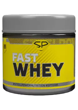 Сывороточный протеин FAST WHEY, пробник, вкус «Арахис, карамель, нуга, шоколад», 30 гр, STEELPOWER