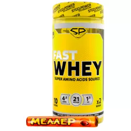 Сывороточный протеин Fast Whey, Сливочная карамель, 300 г, STEELPOWER