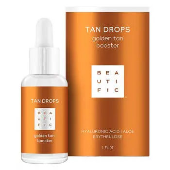 Tan Drops Капли-концентрат для лица с эффектом загара, 30 мл, BEAUTIFIC
