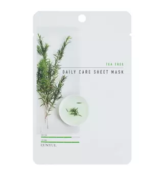 Тканевая маска для лица с экстрактом чайного дерева, 22 мл, EUNYUL