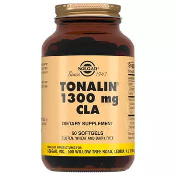 Тоналин КЛК, 60 капсул, Solgar