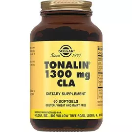 Тоналин КЛК, 60 капсул, Solgar