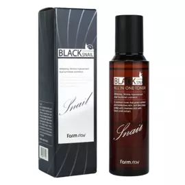 Тонер с муцином черной улитки, 150 мл, FarmStay