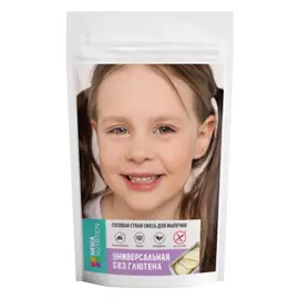 Универсальная безглютеновая смесь для оладий, блинов, булочек, хлеба, 350 г, Newa Nutrition