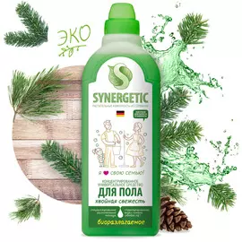 Универсальное средство для мытья поверхностей (полы,стены и др) Хвойная Свежесть,750 мл, Synergetic