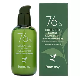 Успокаивающая сыворотка с экстрактом семян зеленого чая, 100 мл, FarmStay