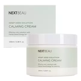 Успокаивающий крем с маслом семян конопли, 100 мл, NEXTBEAU