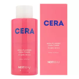 Успокаивающий тонер с керамидами для чувствительной кожи, 200 мл, NEXTBEAU