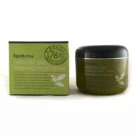 Увлажняющий крем с семенами зеленого чая, 100г, FarmStay
