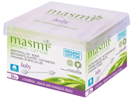 Ватные палочки, детские, 56 шт, Masmi