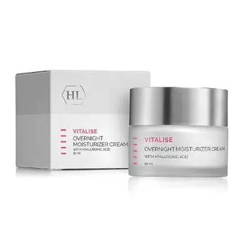 Vitalise Ночной крем питательный с гиалуроновой кислотой, 50 мл, Holy Land