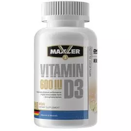 Vitamin D3, 240 капсул, MAXLER