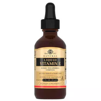 Витамин Е жидкий, 59 мл, Solgar