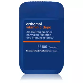 Витамин С Депо, 100 таблеток, Ортомол, годен до 07.2025
