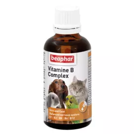 Vitamine B комплекс витаминов группы В для кошек, собак, птиц, 50 мл, Beaphar