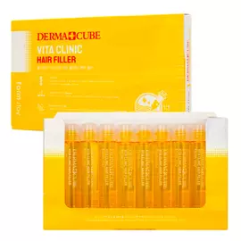 Витаминизирующий филлер для волос с витаминами, 13мл*10шт, FarmStay