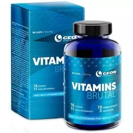 Vitamins Brutal, 90 капсул, GEON