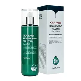 Восстанавливающая эмульсия для лица с центеллой азиатской, 200 мл, FarmStay