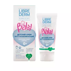 Восстанавливающий крем с ланолином и экстрактом хлопка, Baby, 50 мл, LIBREDERM