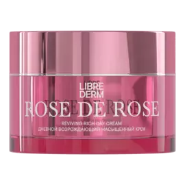 Возрождающий дневной насыщенный крем Rose de Rose, 50 мл, Librederm