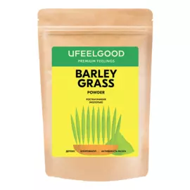 Ячмень Ростки молотые, 200 г, Ufeelgood