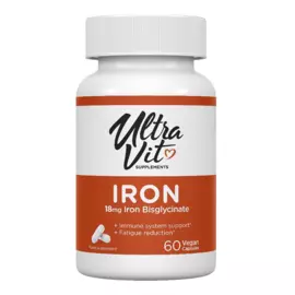 Железо, 60 капсул, Ultravit