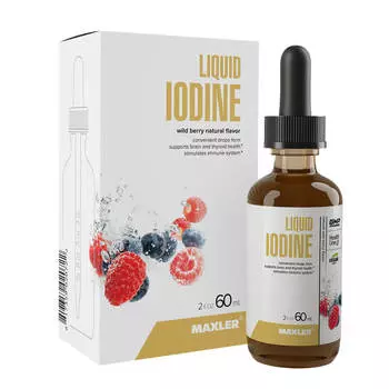 Жидкий йодид, 60 мл, MAXLER