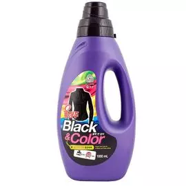 Жидкое средство для стирки Вул Шампу, черное и цветное, 1 л, KERASYS