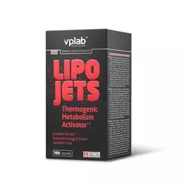 Жиросжигатель LipoJets, 100 капсул, VPLab