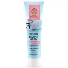 Зубная паста для чувствительных зубов, натуральная камчатская, 100 мл, Natura Siberica