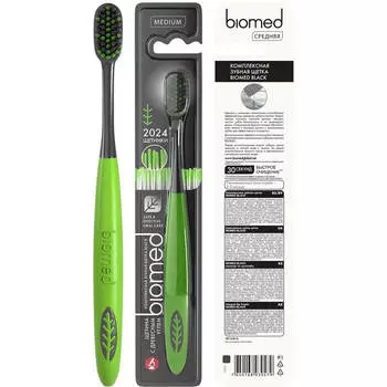 Зубная щетка "Black", Biomed