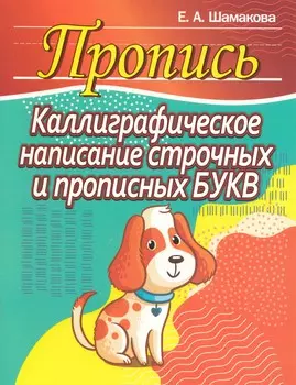 Пропись. Каллиграфическое написание строчных и прописных букв